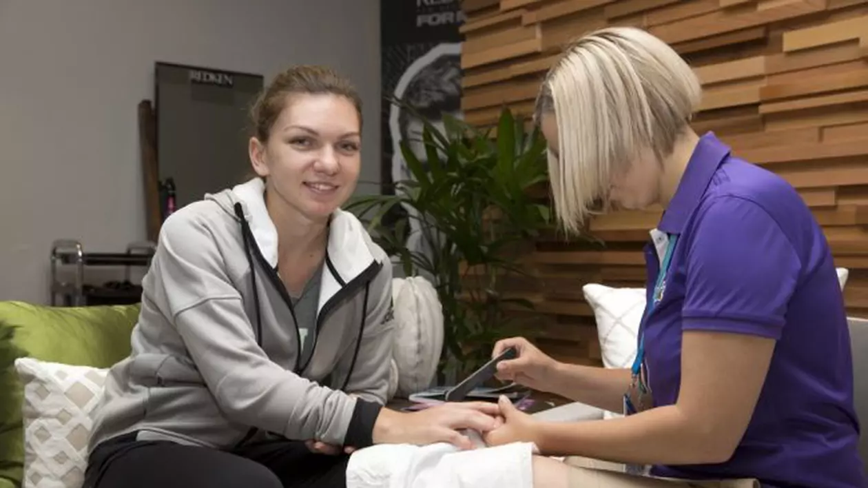 Simona Halep, unghiuțe de campioană!